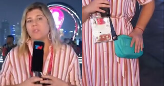 TV Reporter Robbed Live on Air During Interview at Qatar World Cup