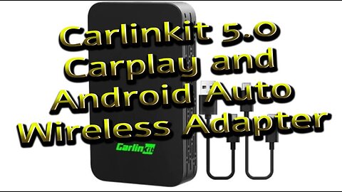 CarlinKit 5.0 Wireless CarPlay & Android Auto Adapter