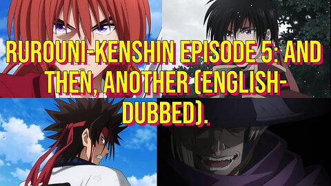 Sanosuke States his reason to Fight Kenshin while getting their fight over with.