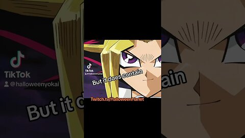 Op card. 🎃😵‍💫🎃 #anime #yugioh #yugiohmemes #halloween #vtuber #livestream