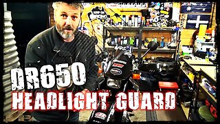 DR650 Headlight Guard