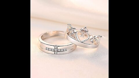 Valentine's Day Ring Proposal Engagement Wedding Ring S925 Diamond Ring Gift