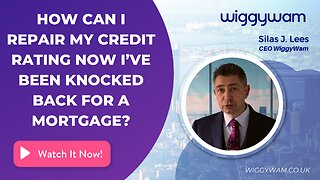 How can I repair my credit rating now I’ve been knocked back for a mortgage?