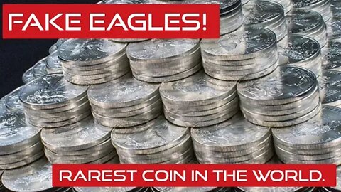 I bought 5 Fake Silver Eagles on purpose. (Rarest silver in the world)