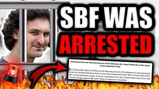 SBF HAS BEEN ARRESTED IN BAHAMAS!!!!!! **BREAKING CRYPTO NEWS**