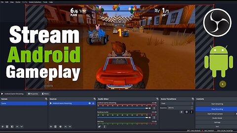 How to Stream Android Gameplay Screen Using OBS - Record Internal + Mic Audio | NO ROOT