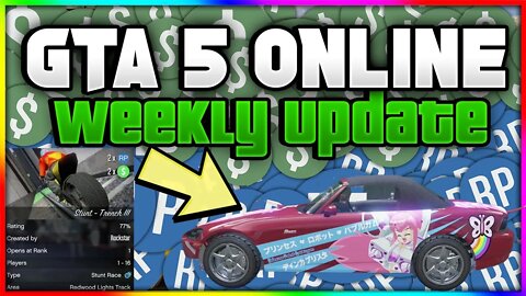 Insane GTA 5 Weekly Update Out RIGHT NOW! (3X RP & $ LIMITED TIME ONLY)