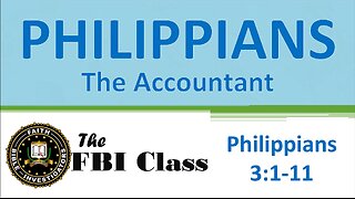 PHP 0081 Paul the Accountant - Philippians 3:1-11