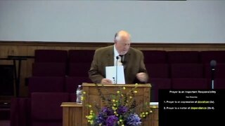 Fellowship Baptist Church Live Stream: The Importance of Prayer