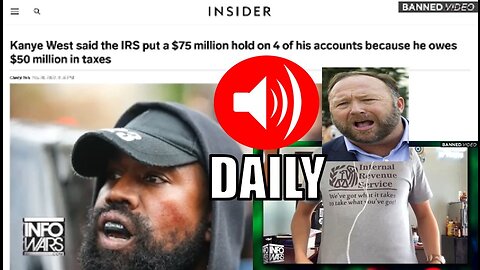 Ye Is A Daily Alex Jones Listener and Gets Tax Advice