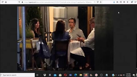 Michael Cohen Serves Time In Manhattan Restaurant