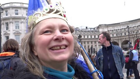 London Lockdown Protests, 20th March 2021 - Part 8: The Queen of Sussex and I