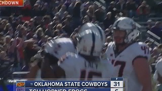 OSU Cowboys dominate TCU Horned Frogs 31-6