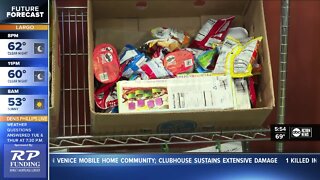 Hillsborough Co. kids spend spring break helping families in need with Feeding Tampa Bay