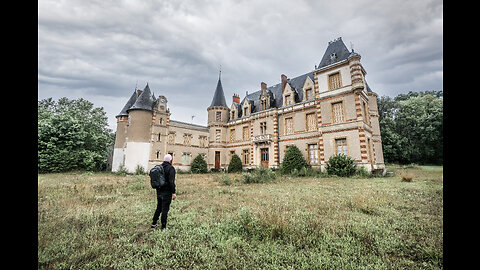 Abandoned Chateau in France with EVERYTHING left