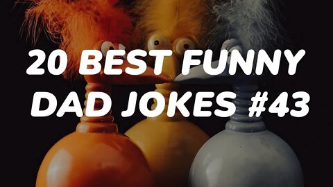 20 More Short Funny DAD JOKES & One Liners #43