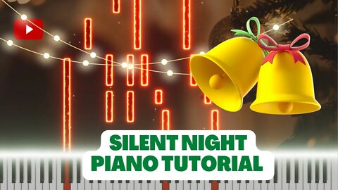 Silent night easy intermediate Piano Tutorial