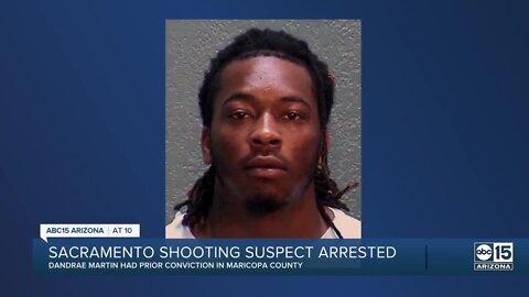 Man arrested in connection to deadly Sacramento shooting has Arizona criminal record