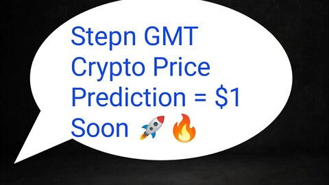 STEPN Price 15000% Coming 🔥 STEPN Coin News Today | GMT Price Prediction |