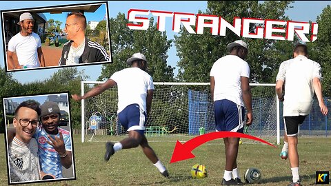 Knuckleball Freekicks with a STRANGER!?