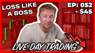 Webull Day Trading (Losing Money and My Mind) | EP 052