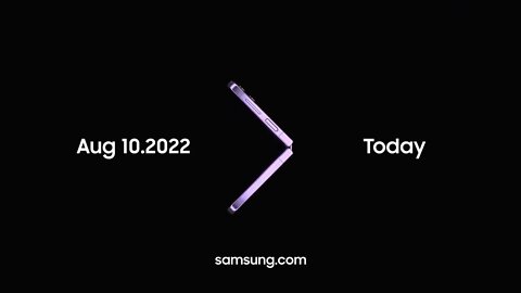 Samsung Galaxy Unpacked 2022 Official Trailer