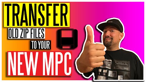 HOW TO TRANSFER MPC 2000XL ZIP DISK BEATS TO MPC LIVE 2 | MPC ONE | MPC X