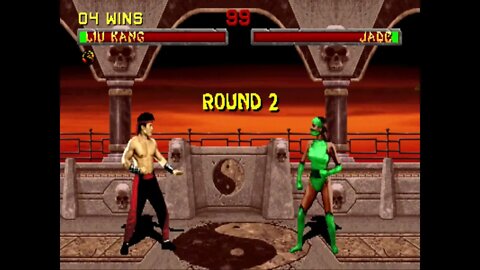 Mortal Kombat II Plus Beta 2 - Liu Kang - Ultimate Difficult/Improved AI - No Continues