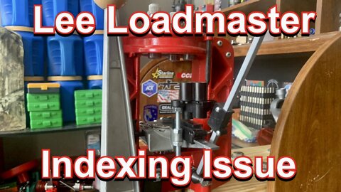 How to Fix Lee Loadmaster Indexing Problem