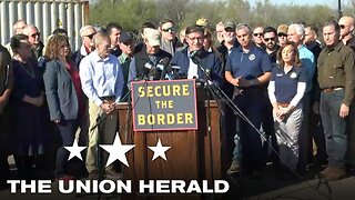 Speaker Johnson and House Republicans Hold a Press Conference at Eagle Pass, TX