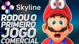 INCRÍVEL! SKYLINE RODANDO SEU PRIMEIRO JOGO COMERCIAL - EMUL4D0R DE SWITCH PARA 4NDR0ID