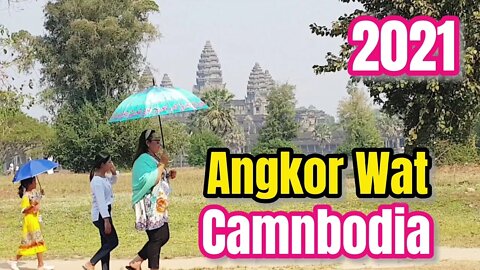 #02 Self-guided Walking Tours to Explore Angkor Wat Temple (Siem Reap 2021) Amazing Tour Cambodia