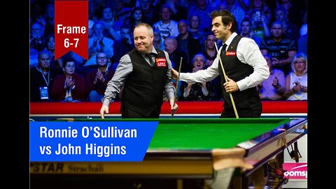 Snooker Tournament Ronnie O Sullivan vs John Higgins