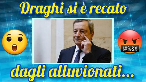 Guardate com'è stato accolto Draghi nelle Marche !