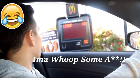 SCREAMING DRIVE THRU ORDERS!!! *ATTACKED*