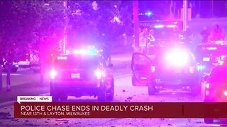 Police chase ends in deadly crash near 13th and Layton