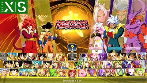 Non-Canon Heroes vs Non-Canon Villains (Hardest AI) Dragon Ball FighterZ