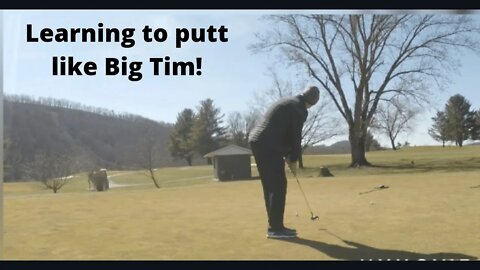 How to putt with Big Tim! Be silent with your putter but deadly as well.