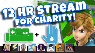 12 HOURS for Charity! Playing Breath of the Wild, Smash Bros and More!