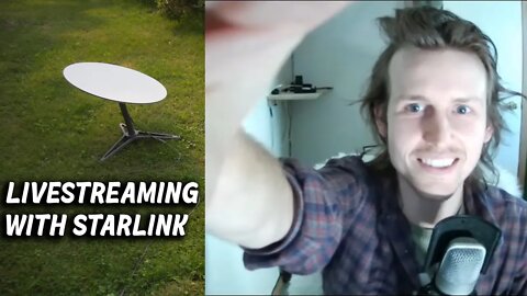 Testing Starlink internet stability by Livestreaming on Youtube.