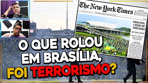 TERRORISMO EM BRASÍLIA: GOLPISTAS INVADEM E DESTROEM PLANALTO, STF E CONGRESSO ?