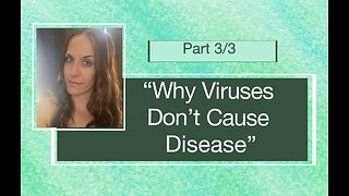 Viruses Don't Cause Disease Part 3