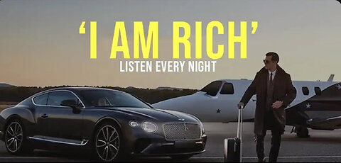 'I AM RICH' | Money Affirmations | Listen Before You Sleep!