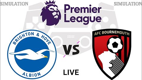 Brighton vs AFC Bournemouth | BHA vs BOU | Premier League 2023 Live Match | Simulation