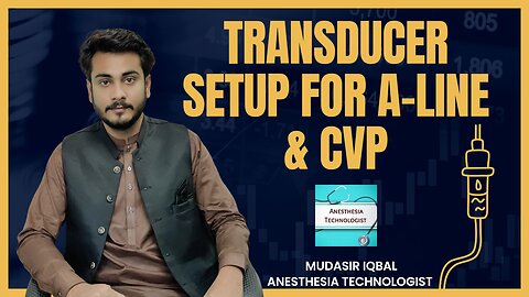 How to setup A line and CVP line transducer in operation Theater