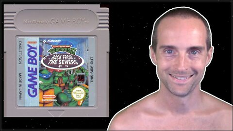 Teenage Mutant Ninja Turtles II: Back from the Sewers (1991) on Gameboy First Play in 30 Years Live!