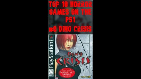 Top 10 Horror Games on the PS1 | Number 8: Dino Crisis #shorts