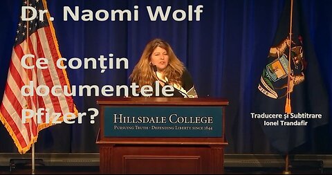 Dr. Naomi Wolf - Ce contin documentele Pfizer?