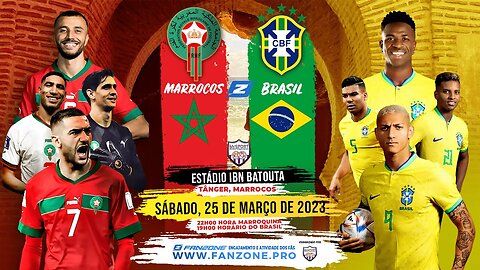 EXCLUSIVE NEWS | MAROC 🇲🇦 VS 🇧🇷 BRÉSIL | SAMEDI 25 MARS 2023 🦁