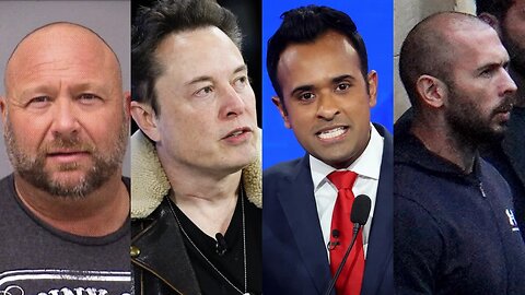 Elon Musk, Alex Jones, Andrew Tate, Vivek Ramaswamy... in HEATED Debate!